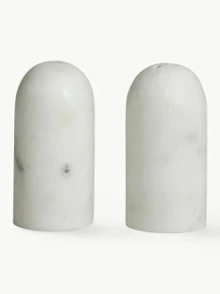 Gemarmerde zout- en peperstrooierset Isop, set van 2^Nordal Outlet