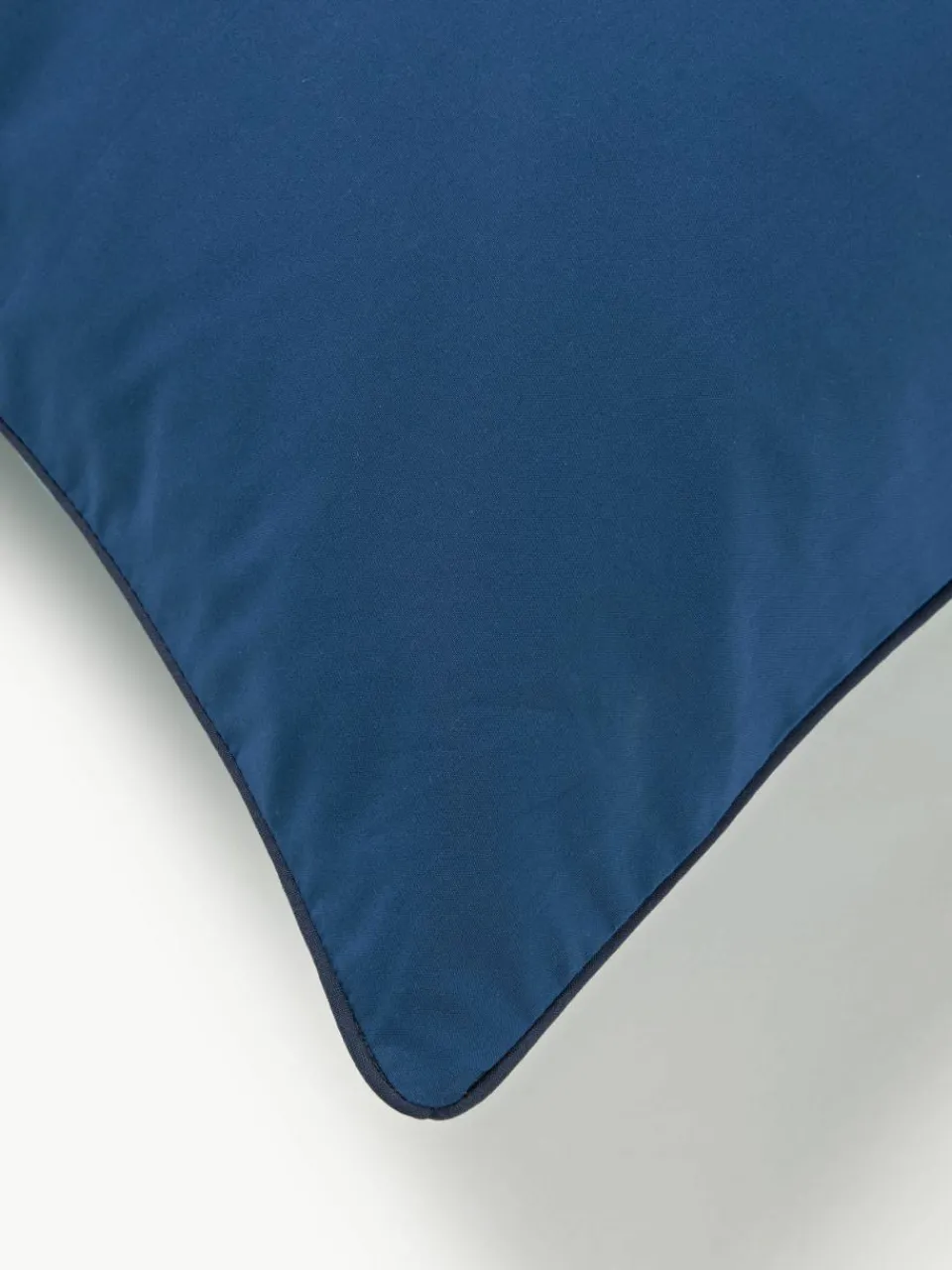 Geruit perkalkatoenen dekbedovertrek Scarlet^Westwing Collection Online