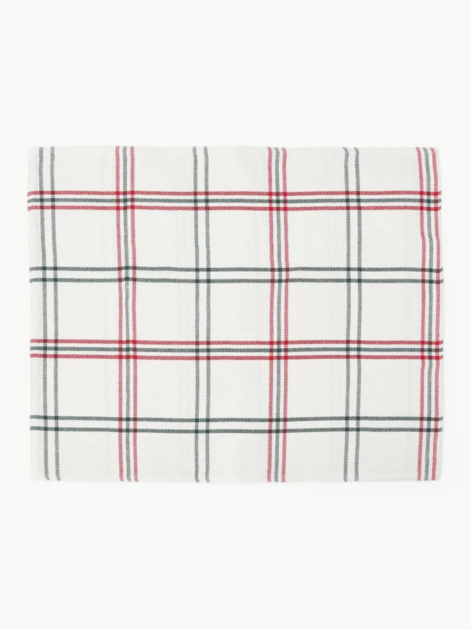 Geruite placemats Aster, 2 stuks^Westwing Collection Fashion