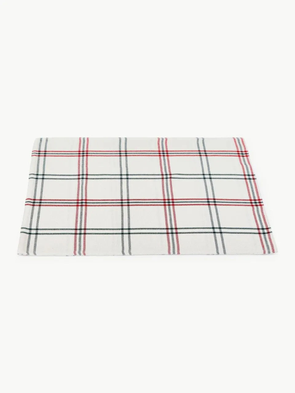 Geruite placemats Aster, 2 stuks^Westwing Collection Fashion