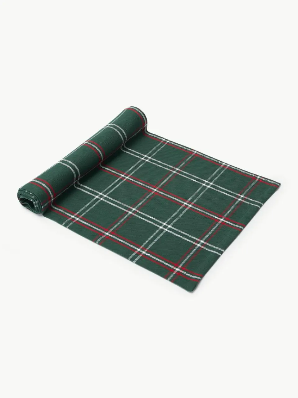 Geruite tafelloper Aster^Westwing Collection Discount