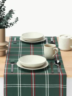 Geruite tafelloper Aster^Westwing Collection Discount