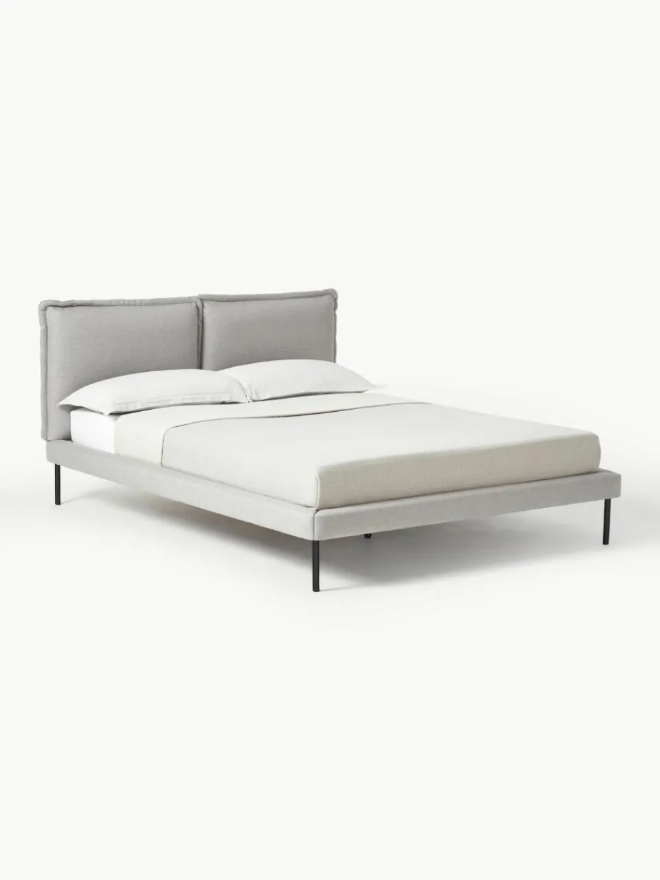 Gestoffeerd bed Amelia^Westwing Collection Hot