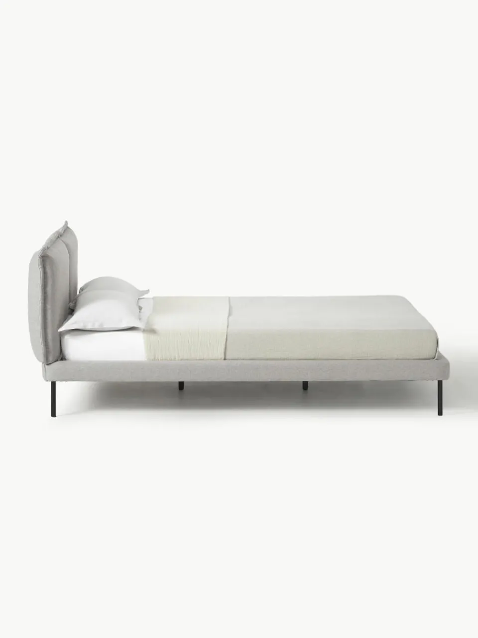 Gestoffeerd bed Amelia^Westwing Collection Hot