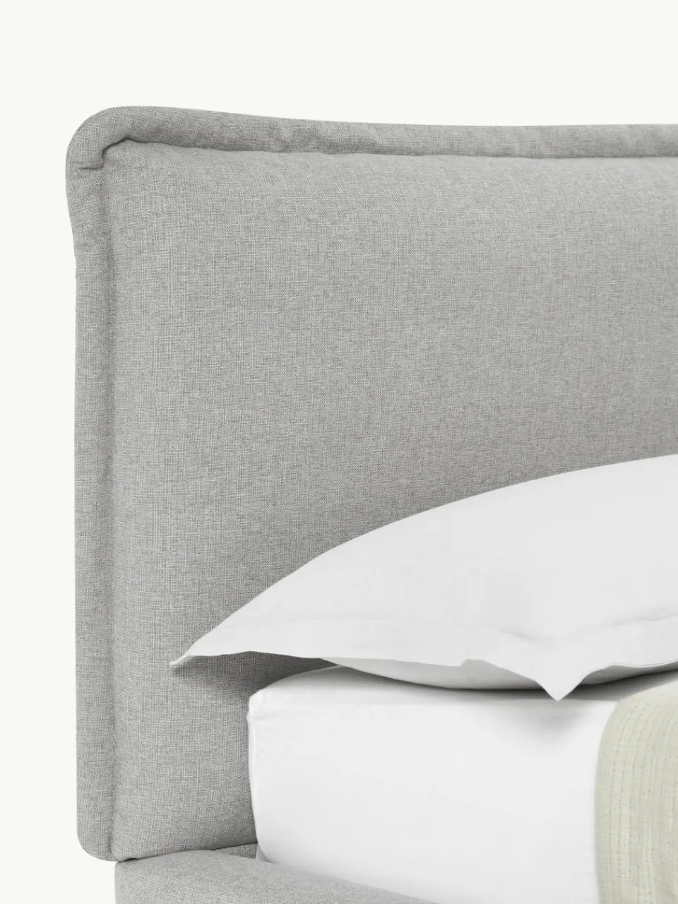 Gestoffeerd bed Amelia^Westwing Collection Hot