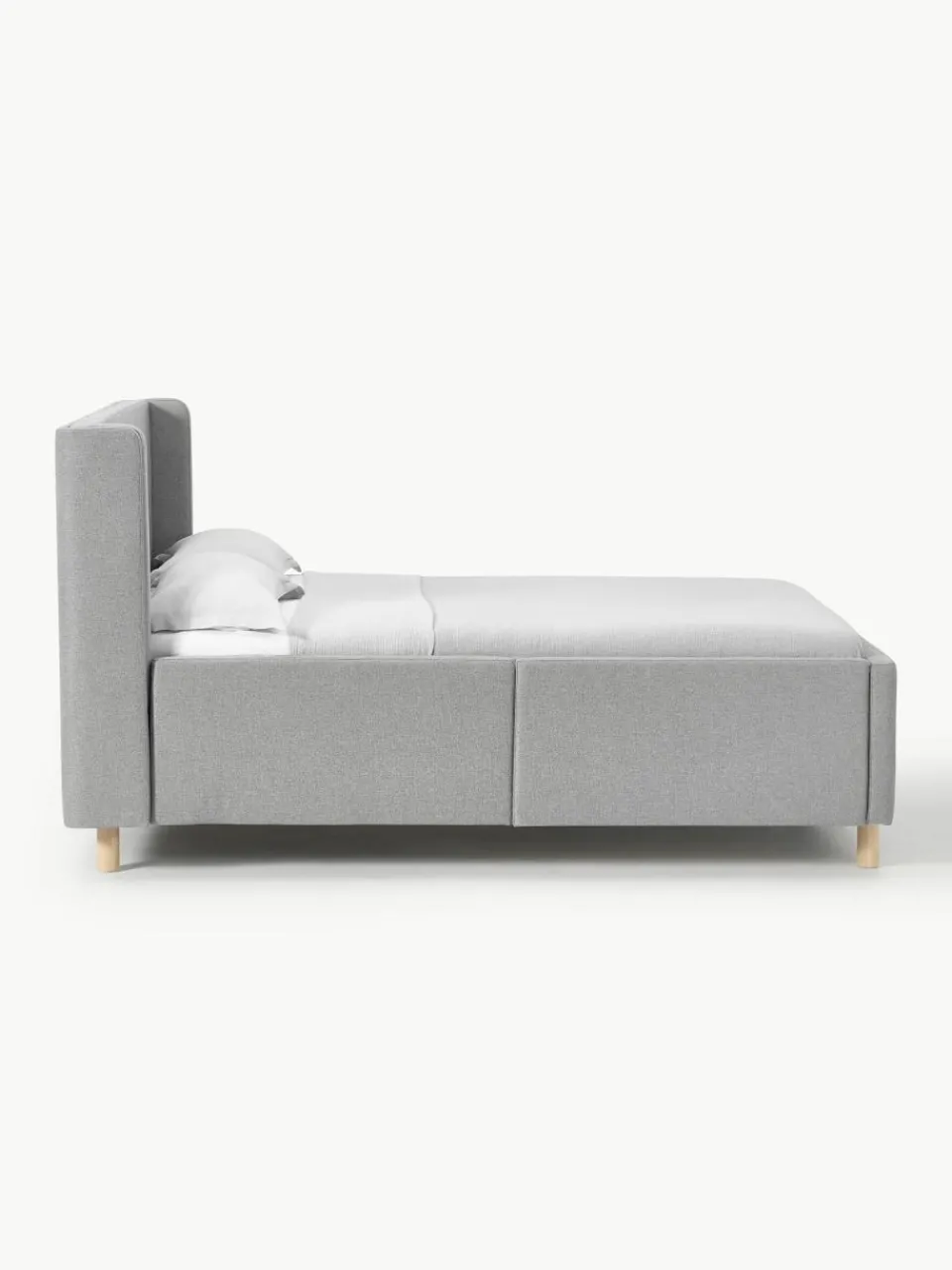 Gestoffeerd bed Arche met lades^Westwing Collection Sale