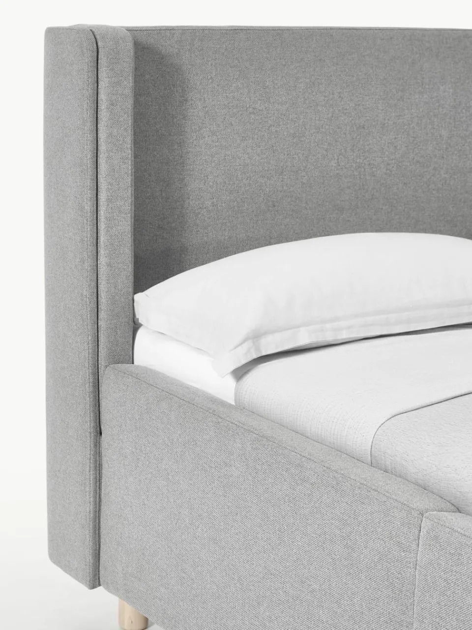 Gestoffeerd bed Arche met lades^Westwing Collection Sale