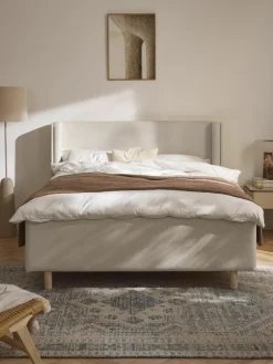 Gestoffeerd bed Arche met lades^Westwing Collection Best