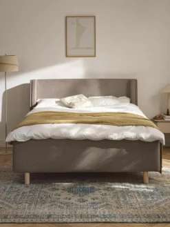 Gestoffeerd bed Arche met lades^Westwing Collection Online