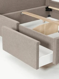 Gestoffeerd bed Arche met lades^Westwing Collection Online