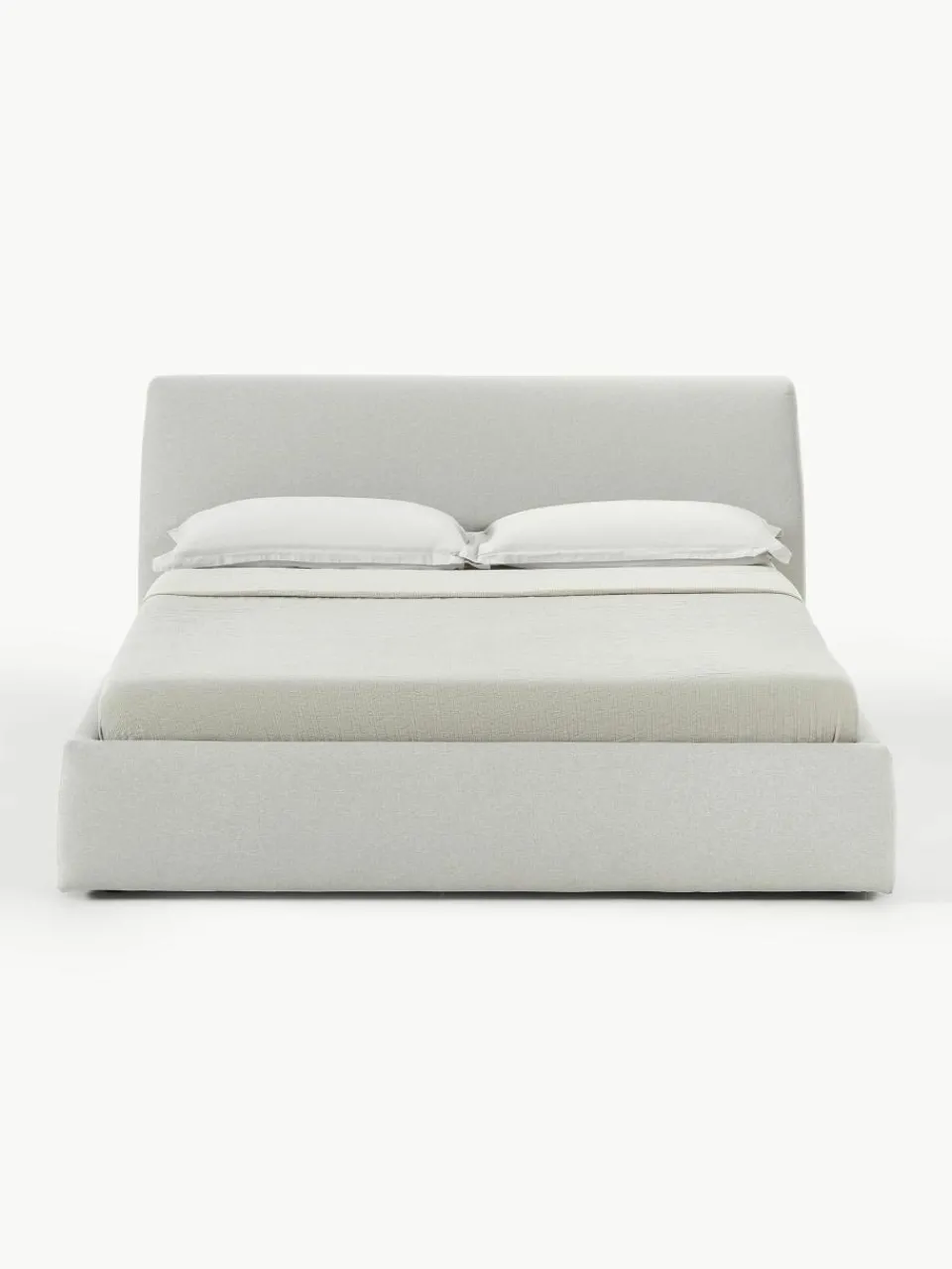 Gestoffeerd bed Cloud met opbergruimte^Westwing Collection Fashion