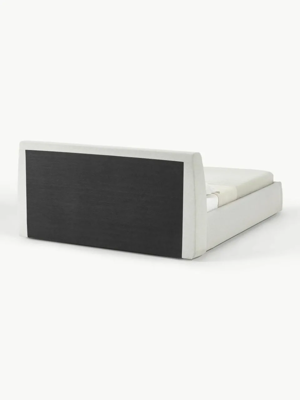 Gestoffeerd bed Cloud met opbergruimte^Westwing Collection Fashion