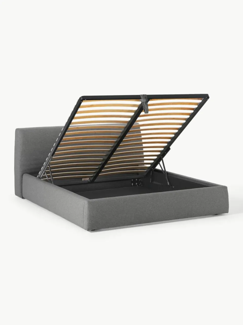 Gestoffeerd bed Cloud met opbergruimte^Westwing Collection Discount