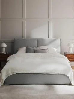 Gestoffeerd bed Dream met opbergruimte^Westwing Collection Clearance