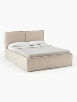 Gestoffeerd bed Dream met opbergruimte^Westwing Collection New