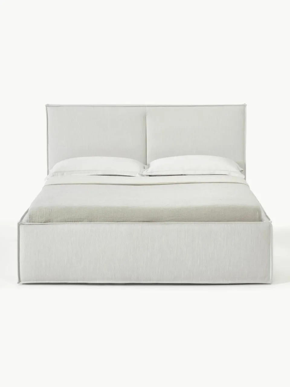 Gestoffeerd bed Dream met opbergruimte^Westwing Collection Sale