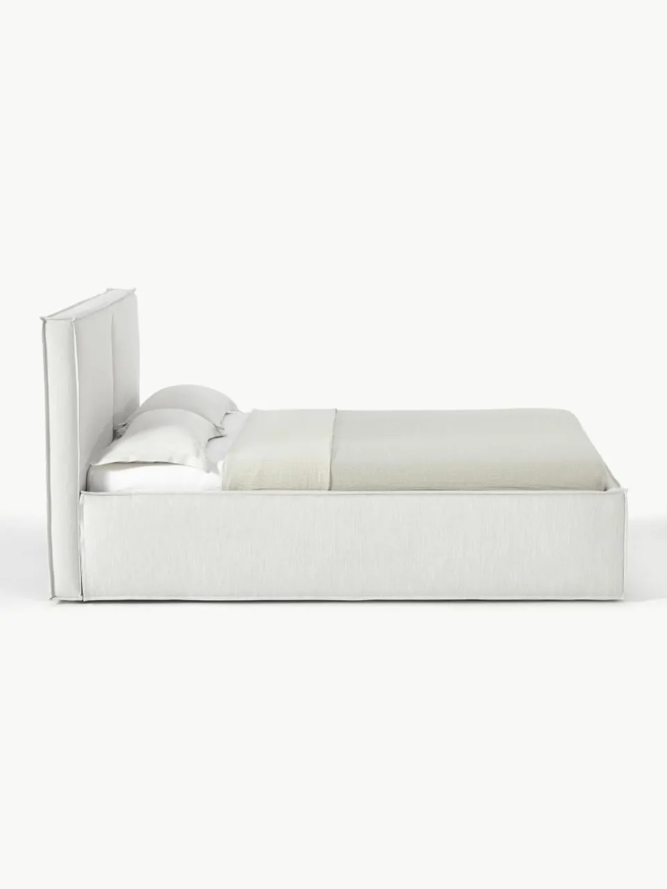 Gestoffeerd bed Dream met opbergruimte^Westwing Collection Sale