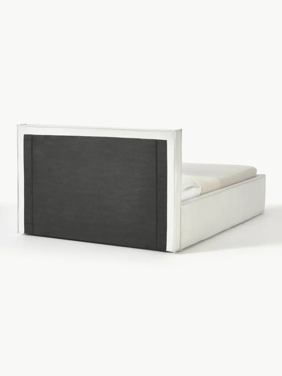 Gestoffeerd bed Dream met opbergruimte^Westwing Collection Sale