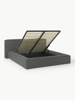 Gestoffeerd bed Lennon met opbergruimte^Westwing Collection Online