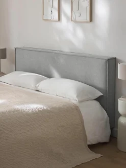 Gestoffeerd hoofdbord Kamila, voor wandmontage^Westwing Collection Outlet