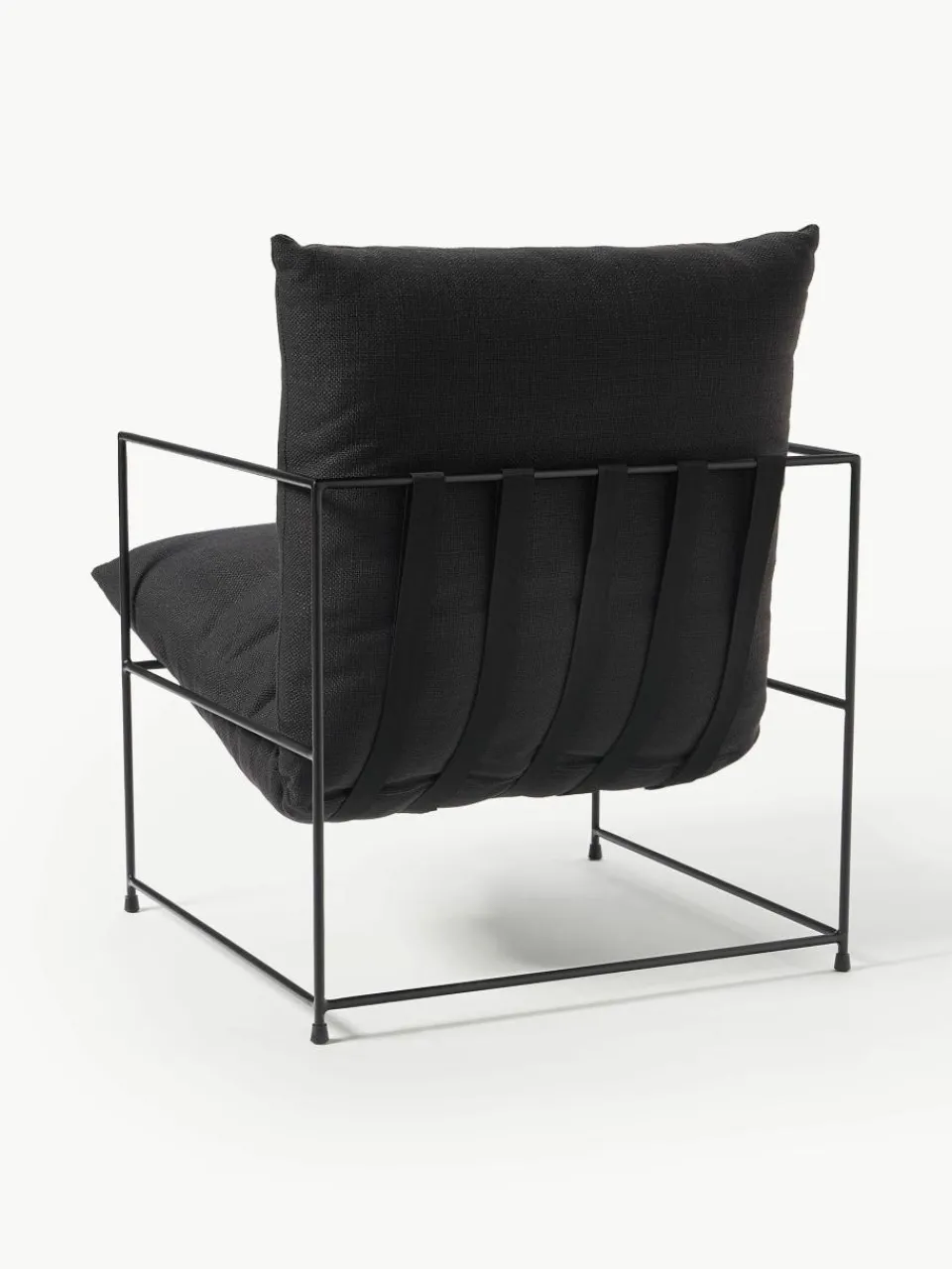 Gestoffeerde fauteuil Wayne^Westwing Collection Hot