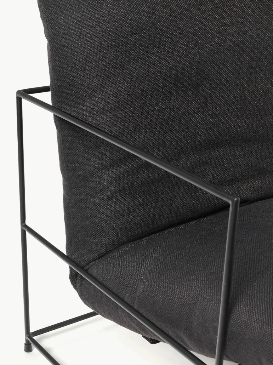 Gestoffeerde fauteuil Wayne^Westwing Collection Hot