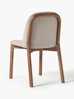 Gestoffeerde stoel Julie van essenhout^Westwing Collection Clearance
