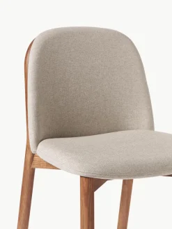 Gestoffeerde stoel Julie van essenhout^Westwing Collection Clearance