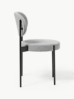 Gestoffeerde stoel Series 430 van wol, design Verner Panton^Verpan Discount