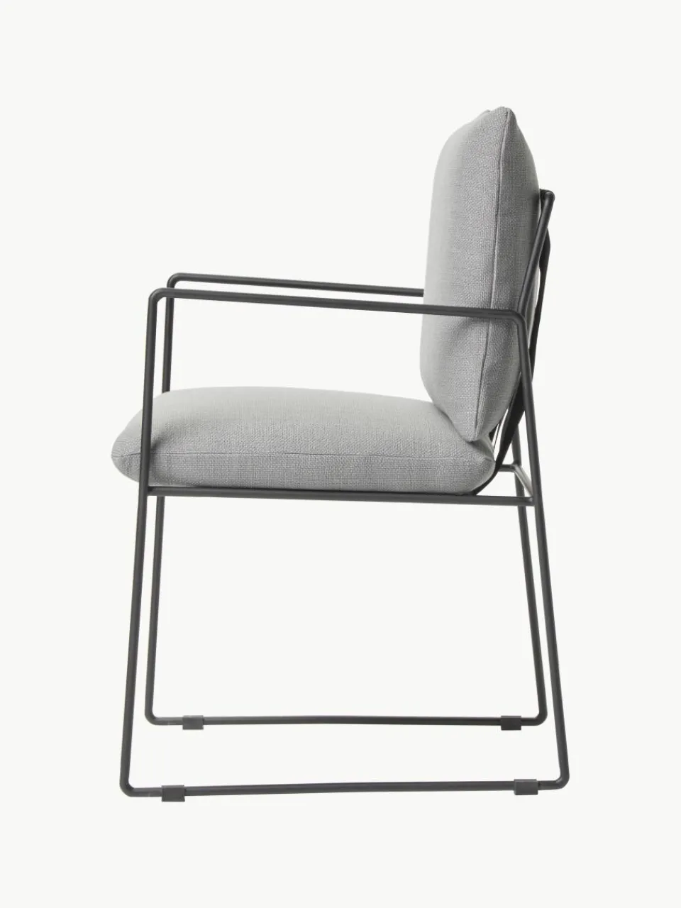 Gestoffeerde stoel Wayne^Westwing Collection Best