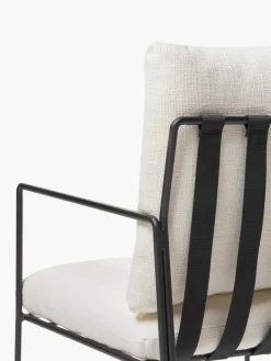 Gestoffeerde stoel Wayne^Westwing Collection Fashion