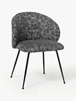Gestoffeerde stoelen Luisa, 2 stuks^Westwing Collection Outlet
