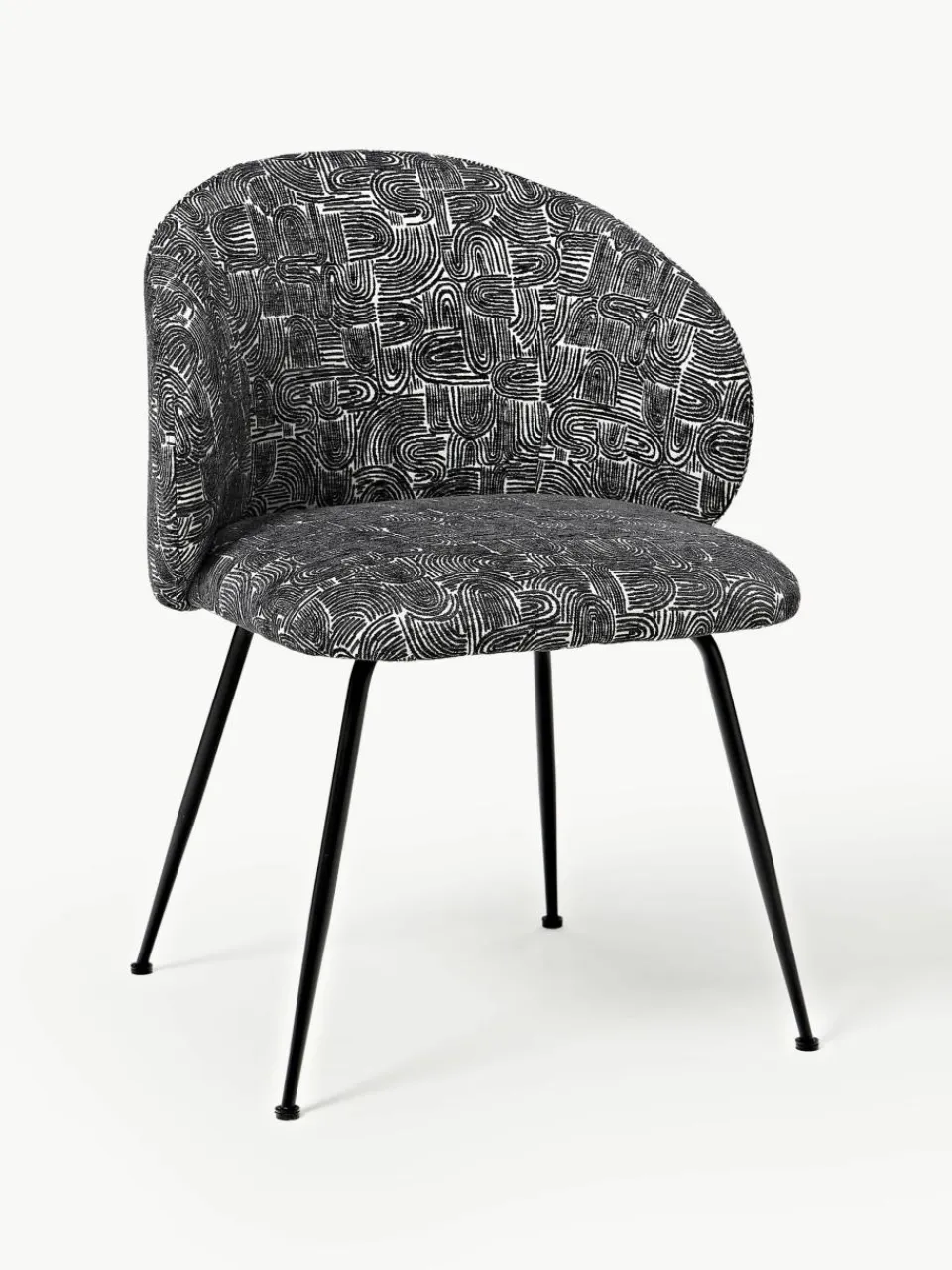 Gestoffeerde stoelen Luisa, 2 stuks^Westwing Collection Outlet