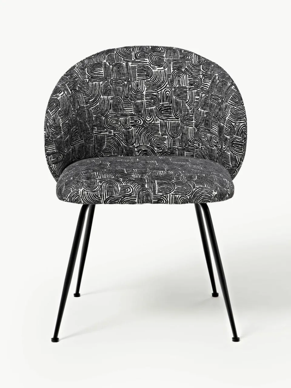 Gestoffeerde stoelen Luisa, 2 stuks^Westwing Collection Outlet