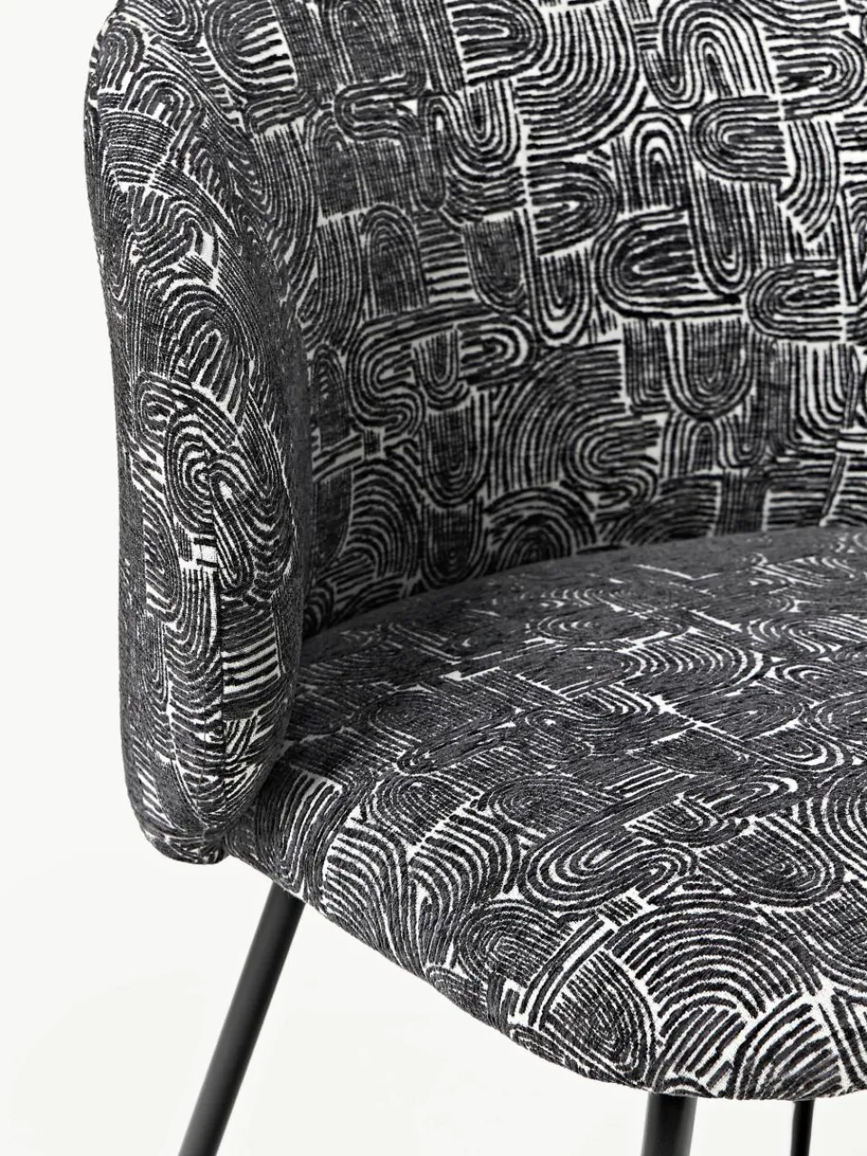 Gestoffeerde stoelen Luisa, 2 stuks^Westwing Collection Outlet