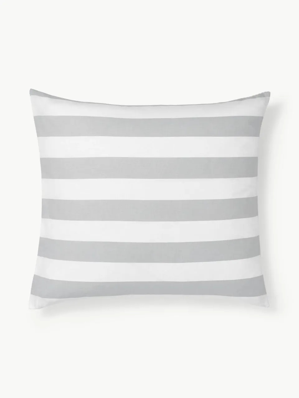 Gestreepte katoenen omkeerbare kussenhoes Lorena^Westwing Collection Fashion