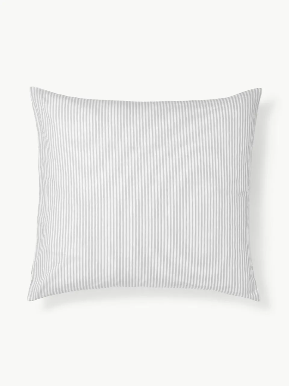Gestreepte katoenen omkeerbare kussenhoes Lorena^Westwing Collection Fashion