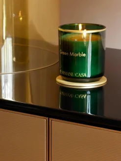 Geurkaars Pegaso Green Marble (jasmijn, neroli & witte muskus)^Armani Casa Fashion