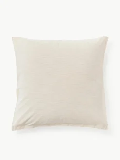 Gewassen katoenen kussenhoes Caspian met strepen^Westwing Collection Hot