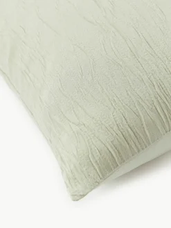 Gewassen katoenen perkal dekbedovertrek Leonora^Westwing Collection Outlet