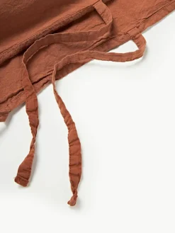 Gewassen katoenen perkal kussensloop Leonie^Westwing Collection New