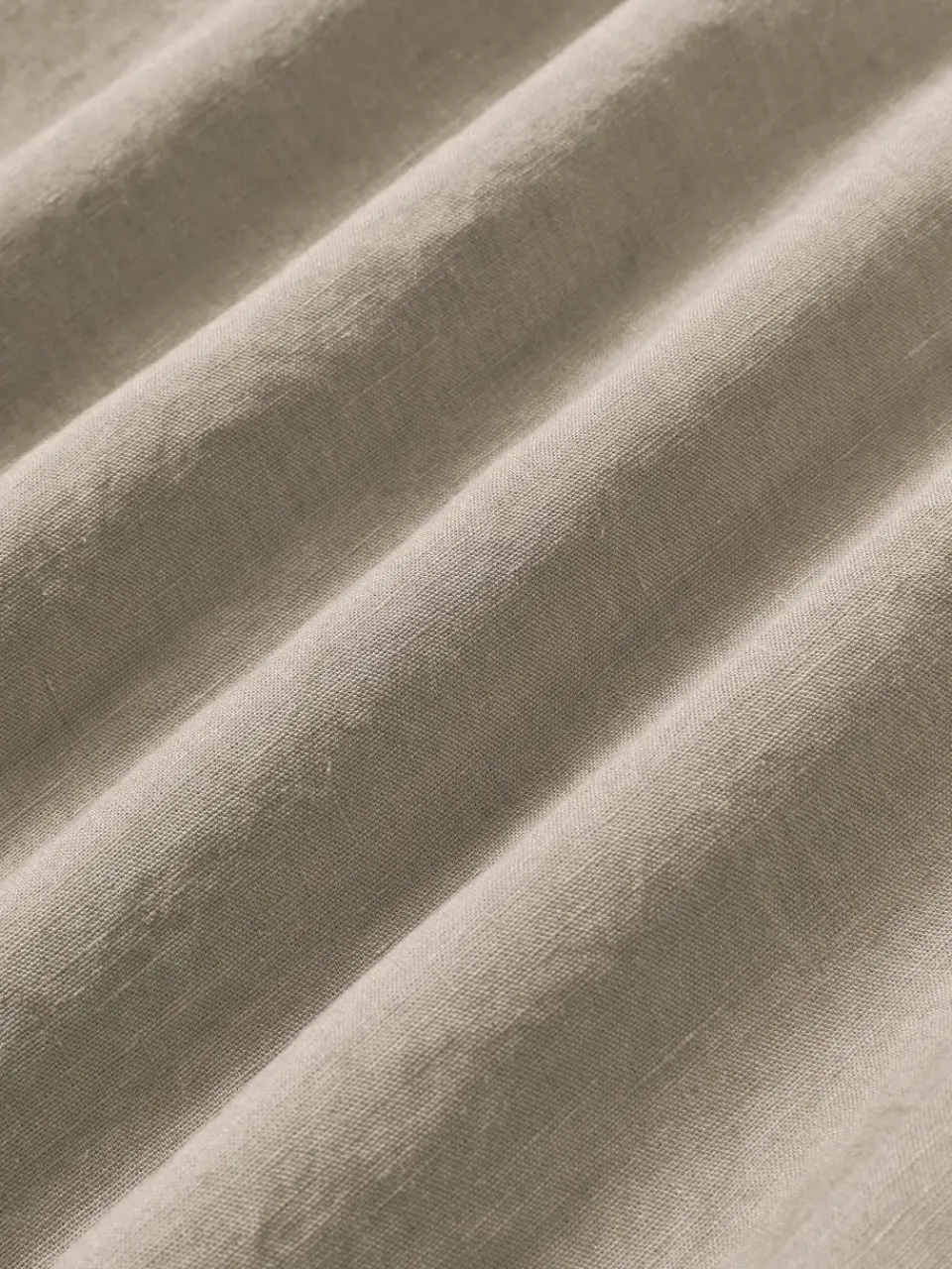 Gewassen linnen dekbedovertrek Airy^Westwing Collection Outlet