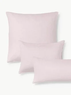 Gewassen linnen kussenhoes Airy^Westwing Collection New