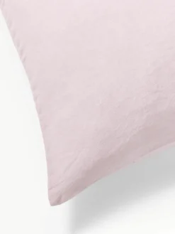 Gewassen linnen kussenhoes Airy^Westwing Collection New