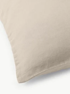 Gewassen linnen kussenhoes Airy^Westwing Collection Hot