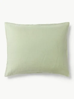 Gewassen linnen kussenhoes Airy^Westwing Collection Best
