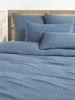 Gewassen linnen kussenhoes Airy^Westwing Collection Best