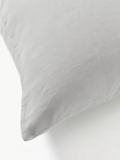 Gewassen linnen kussenhoes Airy^Westwing Collection Hot