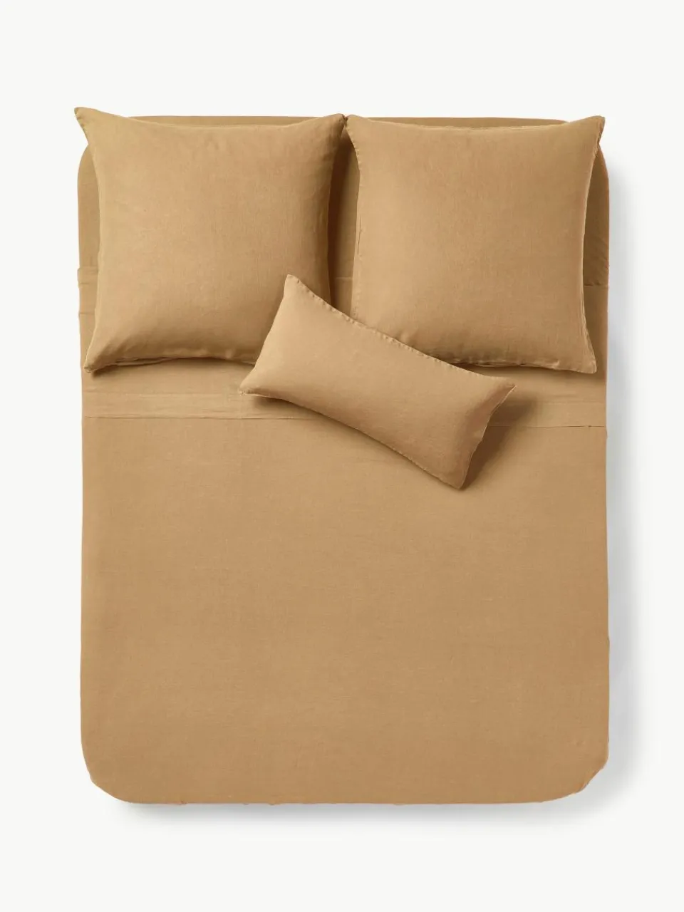 Gewassen linnen laken Airy^Westwing Collection Fashion