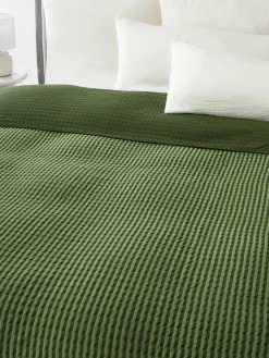 Gewatteerde bedsprei Nivia van katoen^Westwing Collection Fashion
